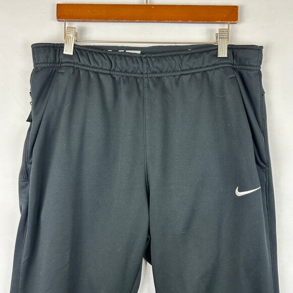 Nike THERMA-Fit Sweatpants Elastic Waist Black DQ4856-010 Men's Size L - Picture 2 of 10